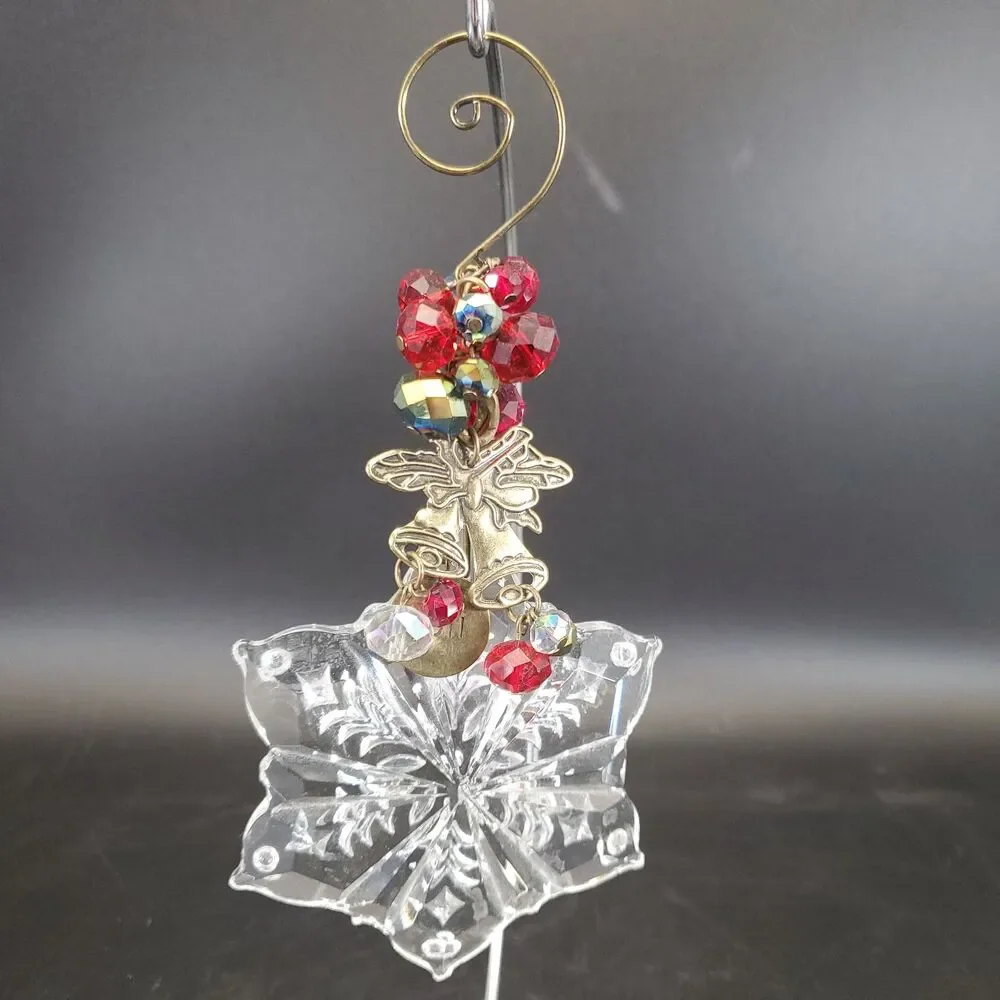 Tradition Keepers by Noelle 2011 Glass Snowflake Beaded Christmas Ornament